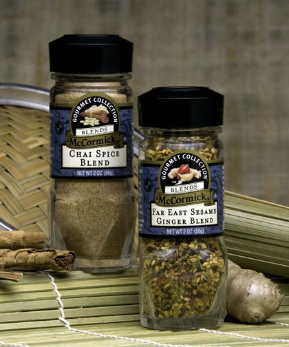 McCormick Chai Spice Blend and Sesame Ginger Spice Blend