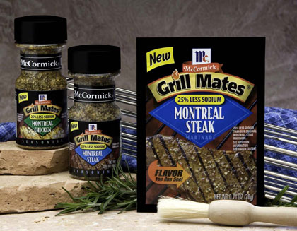 McCormick Low Sodium Grill Mates Seasonings